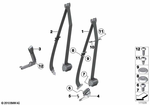 72119164055 - : Upper Belt Front Left for BMW Image