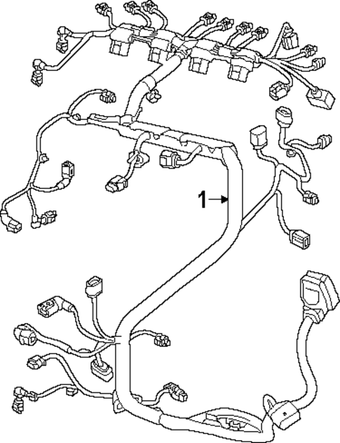 Wiring Harness for 2025 Volkswagen Golf R #0