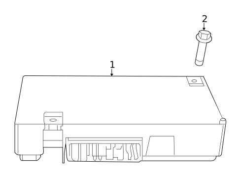 Navigation System Components for 2009 Dodge Durango #1