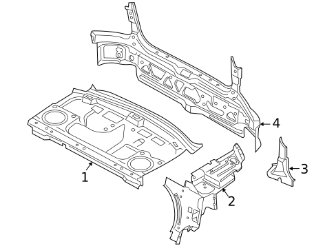 Rear Body for 2009 Mercury Sable #0