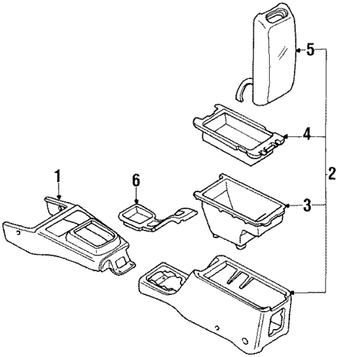 Center for 1991 Mazda 626 #0