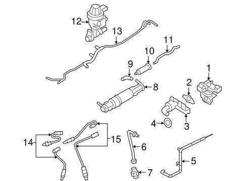 EGR System for 2010 Ford Explorer | Ford Parts Center
