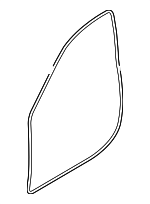 97053727601 - Body: Weather-strip On Body for Porsche: Panamera Image