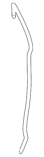 97053753202 - : Front Weather-Strip for Porsche: Panamera Image