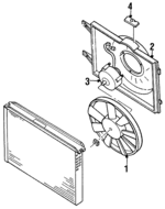 F6XZ8146AC - Cooling System: Shroud for Ford Image