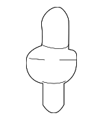 6506754AA - Cooling System: Bracket Stud for Dodge: Ram 1500 Image