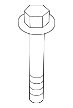 9YA02A608C - Engine: Inlet Duct Mount Bolt for Mazda Image