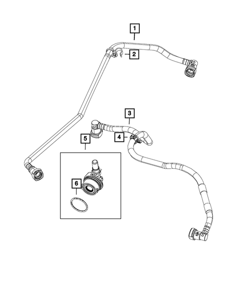 Crankcase Ventilation for 2022 Jeep Wrangler #0