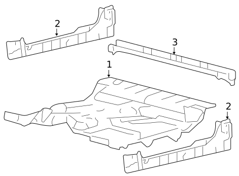 Floor - Cab for 2007 Lincoln Mark LT #0
