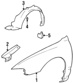 8683229000 - : Mud Guard for Hyundai Image