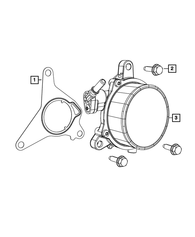 6509659AA - Brakes: Pan Head Screw for Mopar Image image