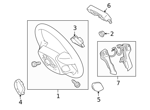Steering Wheel & Trim for 2017 Lexus GX460 #0