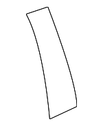 7B0853427 - Body: Black Out Tape for Volkswagen: Routan Image