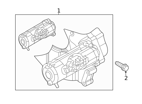 Starter & Related Components for 2013 Ram 2500 #0