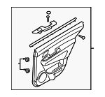 833061D0655X - Body: Door Trim Panel for Kia Image