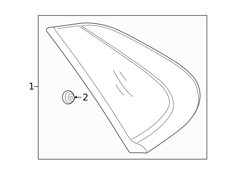 Exterior Trim - Quarter Panel for 2019 Hyundai Ioniq #0