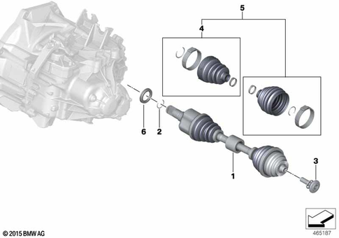 Drive Shaft for 2019 BMW 228iX #0