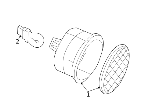 Bulbs - Chassis for 2018 Jeep Wrangler JK #1