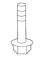 81B70455M - Suspension: Stay Bracket Bolt for Infiniti Image