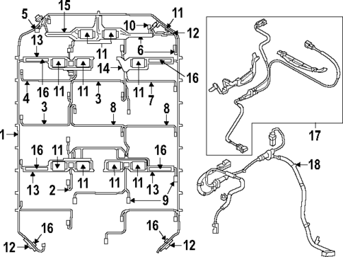 Wiring Harness for 2024 Audi Q8 e-tron #0