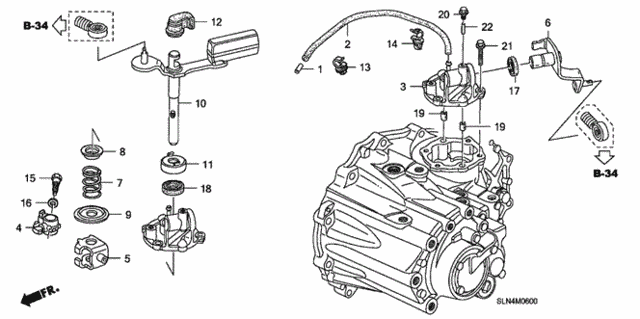 MT Shift Lever - Shift Arm for 2007 Honda Fit #0