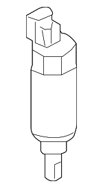 8620396 - Body: Washer Pump for Volvo: C30, C70, S40, V50 Image