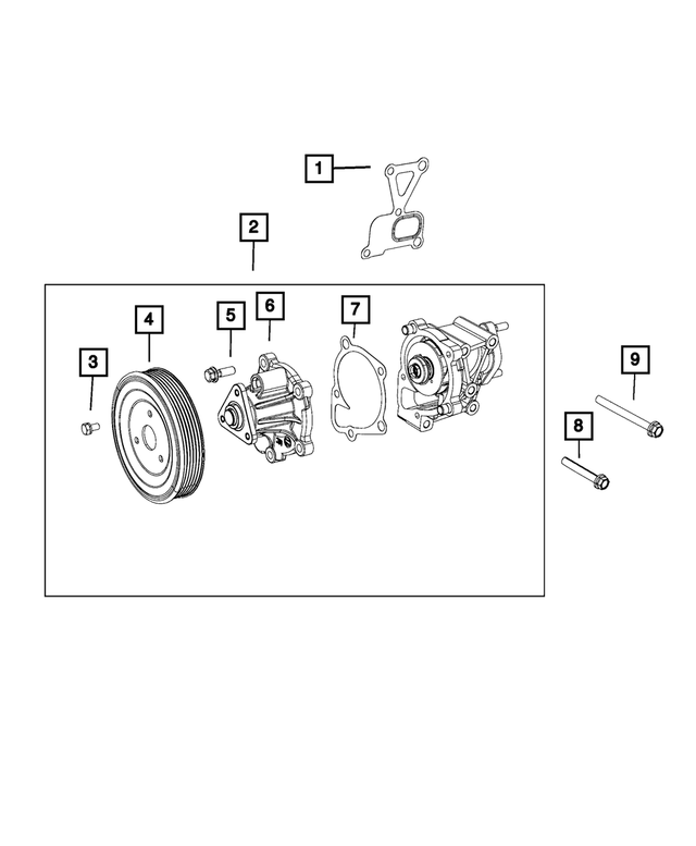 1140308803 - : Hex Flange Head Bolt for Mopar Image