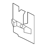26632FE001 - : Disc Brake Anti-Rattle Clip for Subaru: BRZ, Impreza, WRX, WRX STI Image
