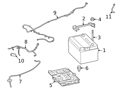 Battery for 2010 Mitsubishi Lancer #0