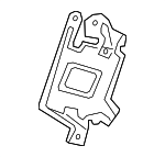 39184SZNA00 - Body: Amplifier Bracket for Acura Image