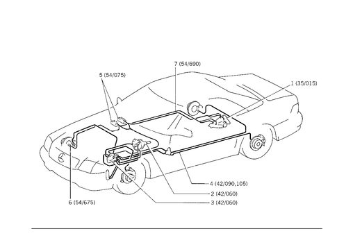 Synoptic Table-Anti-Lock Braking System for 1993 Mercedes-Benz 600SL #0