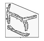 60400TZ3305ZZ - : Radiator Support for Acura Image