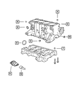 5019661AE - Engine 2.4L Four Cylinder: Short Block for Mopar Image