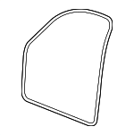 11A867911C9B9 - Body: Weather-strip On Body for Volkswagen Image