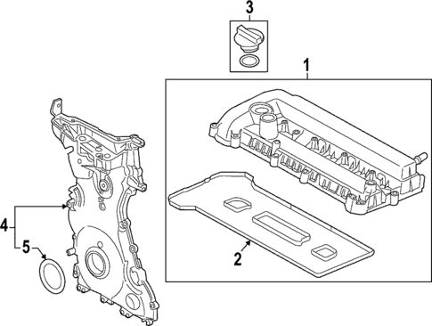 Valve & Timing Covers for 2024 Ford Maverick #0
