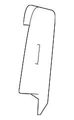 1XT74HL1AC - Body: Hinge Cover for Jeep: Cherokee Image