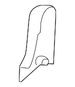 6QY37DX9AA - Body: Hinge Cover for Jeep: Cherokee Image