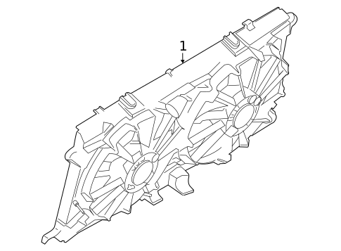 Cooling Fan for 2025 Lincoln Navigator #0