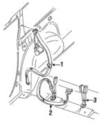 97BZ54611B69CAC - Electrical: Outer Belt Assembly for Ford: Contour | Mercury: Mystique Image