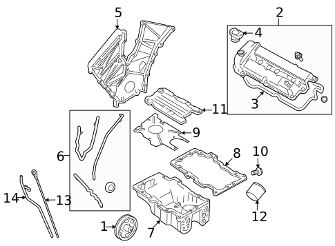Engine Parts for 2010 Mazda Tribute #0