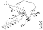 13537524174 - Fuel Preparation System: Tubing Support for BMW Image