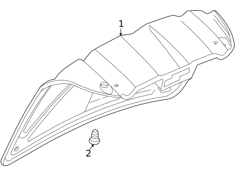 Interior Trim - Trunk for 2002 Cadillac Seville #0