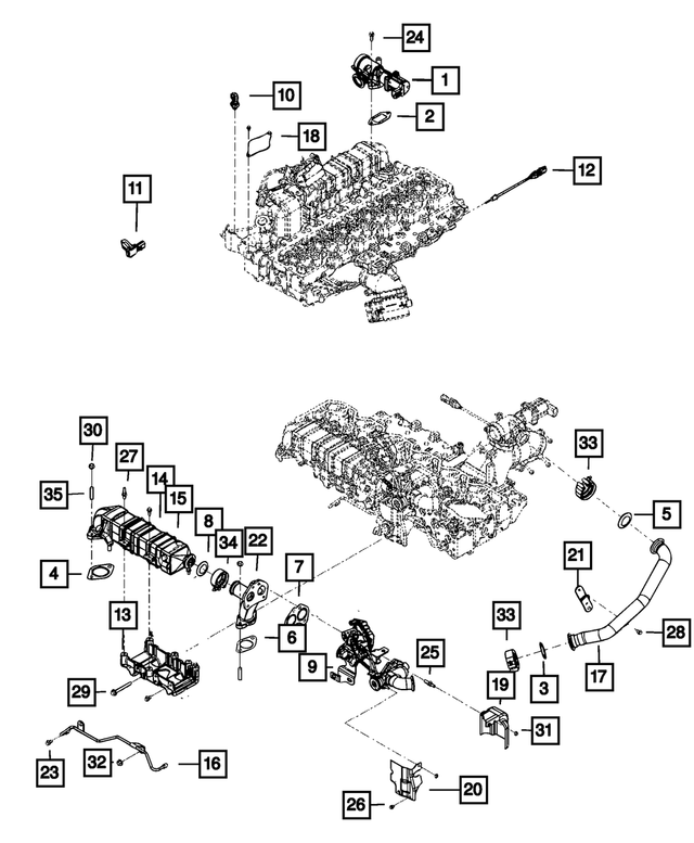 « 68066579AA –  : Soupape Rge Nec Refroid pour Mopar Image »