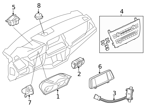 Cluster & Switches for 2024 BMW 330e xDrive #6