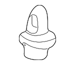 91560SZ3003 - Body: Window Trim Clip for Honda: Odyssey, Prelude, S2000 Image