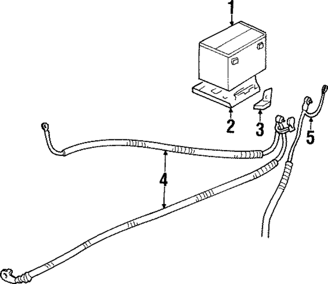 15320732 - : Battery Cable for GM Image