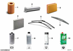 11428507683 - Service and Scope of Repair Work: Set Oil-Filter Element for BMW: 328d, 328dX, 535d, 535dX, 740LdX, X3 28dX, X5 35dX Image image