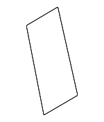 57791FA040 - Body: Trunk Lid Insulator for Subaru: BRZ, Legacy, Outback Image