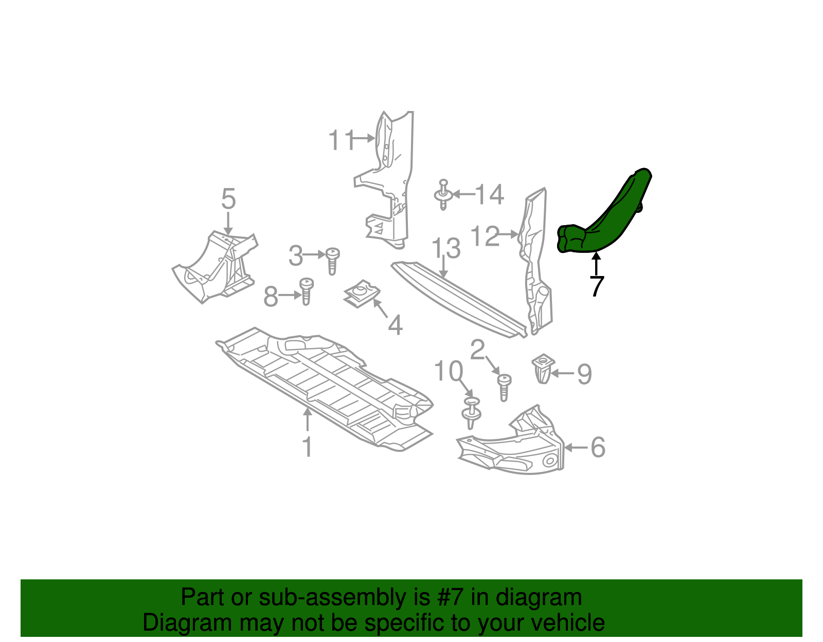 Air Duct - BMW (51717028938)