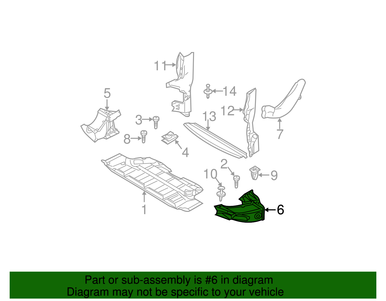 Air Duct - BMW (51718402425)